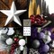 3 Pieces Vickerman 8 Inch Purple Fabric Pumpkins Assorted Sizes Halloween Decoration